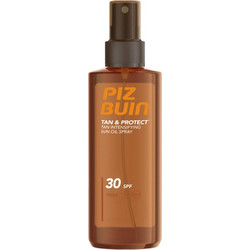 Piz Buin Tan & Protect Αδιάβροχο Λάδι Μαυρίσματος Σώματος SPF30 150ml