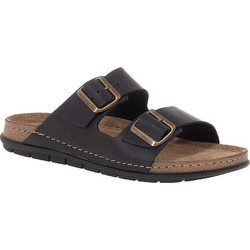 SUNNY SANDALS ΑΝΔΡΙΚΑ ΣΑΝΔΑΛΙΑ ΜΑΥΡΑ