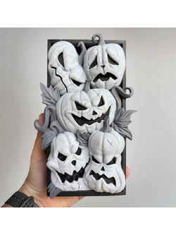 Φιγούρα Book Nook Collection Pumpkins 3D εκτυπωμένη