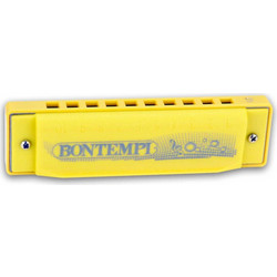 Bontempi Πλαστική Φυσαρμόνικα Κίτρινη με 10 νότες iMusic