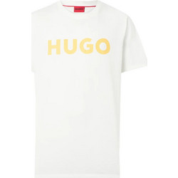 HUGO DULIVIO T-SHIRT ΜΠΛΟΥΖΑ 50467556-103-NATURAL