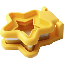 Sandwich Cutters 4 Σχέδια - yellow star