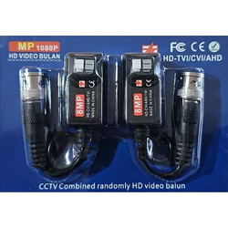 HD Ζεύγος παθητικών Video Balun για κάμερες HD-TVI-CVI-AHD -Analog Έως 8mp OEM