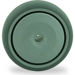 Ροδα λάστιχο 100x32mm με πλαστικά τάσια 90Kg αντοχή