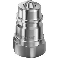 Ταχυσύνδεσμος Απλός Bsp .3/8 Κούμπωμα (Μβ) Wp:300Bar Stucchi (Bir)