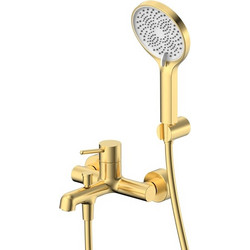 RAVENNA Nami 2 Brushed Gold PVD Μπαταρία Λουτρού