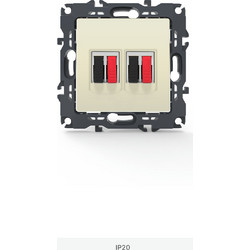 PRIME ΠΡΙΖΑ ΗΧΕΙΩΝ ΔΙΠΛΗ ΜΕ ΚΛΙΠ 36-230VAC IP20 ΙΒΟΥΑΡ