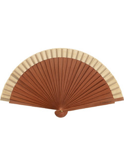 Βεντάλιες A Fan SKU143-Wood Beige Γυναικείο
