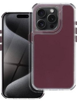 Forcell iPhone 16 Pro Max Matrix Θήκη Σιλικόνης - Bordeaux