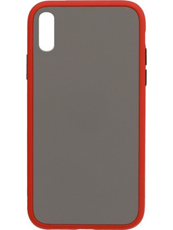 Vennus Xiaomi Redmi 9A / 9AT Button Bumper Θήκη Σκληρή - Red