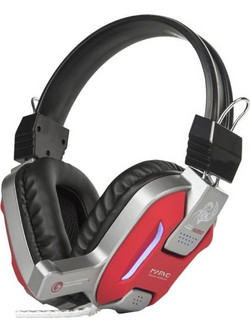 Marvo Scorpion HG8952 Gaming Headset Over Ear Red Silver