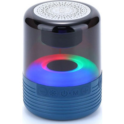 T&G TG-369 Ηχείο Bluetooth 5W με Ραδιόφωνο Μπλε