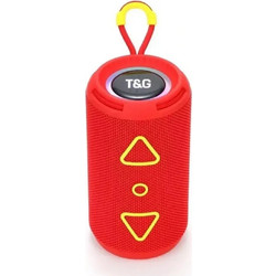 T&G TG-656 Ηχείο Bluetooth 8W με Ραδιόφωνο Κόκκινο