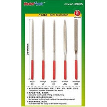 Assorted diamond files set (Grit size:150) - φ 3 x 140 mm