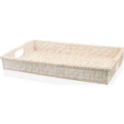 Δίσκος Σερβιρίσματος 742TMA9830 5x31x45cm Beige Aberto Design Jute