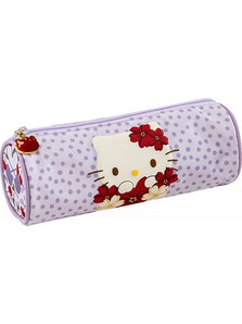 Graffiti Hello Kitty Cherryland Κασετίνα Βαρελάκι Λιλά 169323