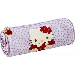 Graffiti Hello Kitty Cherryland Κασετίνα Βαρελάκι Λιλά 169323