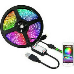 Ταινία LED RGB RiXME 5m SMD5050 με USB (5V) Wi-Fi Έλεγχο και Τροφοδοσία USB
