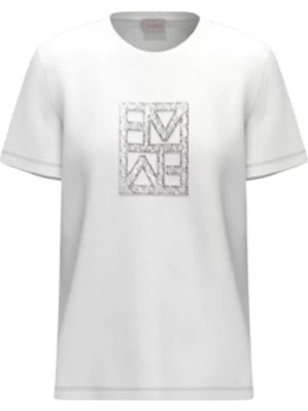 EMME MARELLA EMMTEMA T-SHIRT ΜΠΛΟΥΖΑ 2615971031-001-WHITE