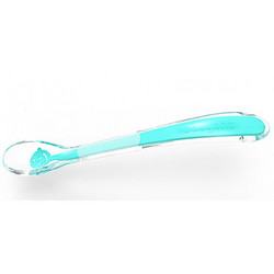 BabyOno Soft Spoon Babys Smile Μαλακό Βρεφικό Κουτάλι Σιλικόνης 6m+ Μπλε