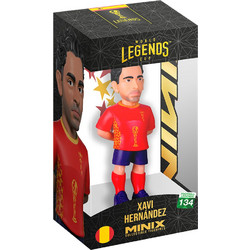 MINIX LEGENDS WORLD CUP ΙΣΠΑΝΙΑ ΦΙΓΟΥΡΑ 12 cm XAVI HERNANDEZ (ΜΝΧY1000)