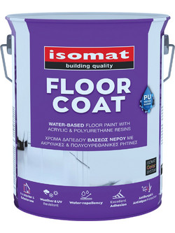 Isomat FLOORCOAT Χρώμα Δαπέδου Λευκό 5lt
