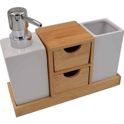 Sidirela ΣΕΤ ΜΠΑΝΙΟΥ DISPENSER BIJOUX Ε-3853