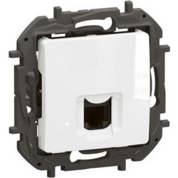 Πρίζα τηλεφώνου RJ11 Niloe NP λευκή NP421WH Legrand NP421WH