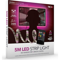 The Source LED Lights Sound Controlled Σετ μήκους 5 μέτρων με λειτουργία φωτορυθμικού