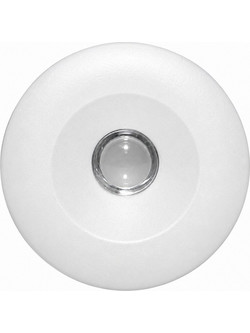 LED Spot 1W Λευκό Χωνευτό Λευκό Ψυχρό 6400k 45 3.2V 350mA - για Βιτρίνες, Ράφια & Διακοσμητικό Φωτισμό