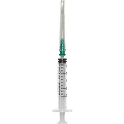 Alfashield Σύριγγα 2.5ml με Βελόνα 21G 40mm 1τμχ