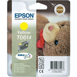 Epson T0614 Yellow Μελάνι Εκτυπωτή Inkjet C13T061440