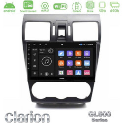 Clarion GL500 Series Subaru Forester 2015-2018 Ηχοσύστημα Αυτοκινήτου 9" U-GL5-SU0797