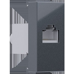 MODYS ΠΡΙΖΑ ΤΗΛΕΦΩΝΟΥ ΑΝΘΡΑΚΙ RJ11 CAT3 IP20 / 10101312450