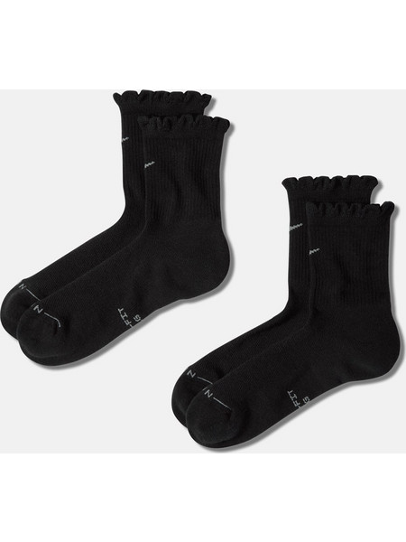 Nike Everyday Elevated Κάλτσες 2-pack IH8621-900 BLACK/(SMOKE GREY)/BLACK/(SMOKE GREY)