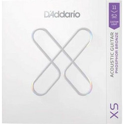 D'Addario XS Σετ 6 Χορδές Ακουστικής Κιθάρας Phosphor Bronze 11-52" Custom Light Tension