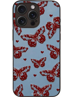Sonique Diva Series Back Cover Πεταλούδες (iPhone 15 Pro Max)