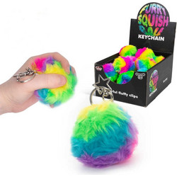Μπρελόκ Κλειδιών Squish Ball Furry