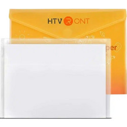 HTVRONT Αυτοκόλλητη Μεμβράνη Matte A4, Λευκή
