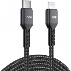 ATC-C9 Καλώδιο Φόρτισης & Συγχρονισμού USB-C σε Lightning 20W 2m