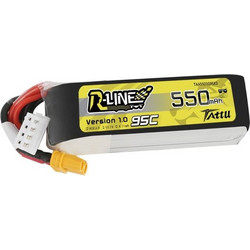 Tattu R-Line Μπαταρία 550mAh 11.1V 95C 3S1P XT30