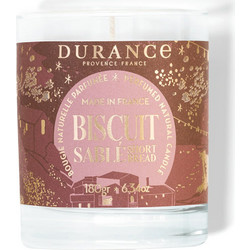 Durance Scented Candle Αρωματικό Κερί Shortbread Cookie 180gr