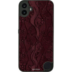 Sonique Θήκη Diva Series για Nothing Cmf Phone 1 5G Βουργουνδί Δαντέλα
