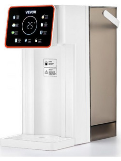 VEVOR Instant Hot Water Dispenser, Countertop Boiling Water Dispenser με ρυθμιζόμενες 6 θερμοκρασίες & 8 όγκους νερού, αφαιρούμενο δοχείο νερού 101oz(3L) Γρήγορη θέρμανση με οθόνη αφής & Παιδική κλειδ