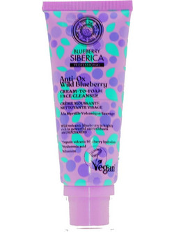Natura Siberica Anti-Ox Wild Blueberry Siberica Cleansing Ενυδατικός Αφρός Τόνωσης Προσώπου 100ml