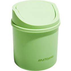 MUITOMAS ΚΑΛΑΘΙ ΑΧΡΗΣΤΩΝ MINI ΠΛΑΣΤΙΚΟ 17.5x14.5x14.5cm 2lt ΠΡΑΣΙΝΟ