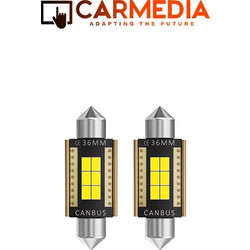 Λαμπάκια LED - CARMEDIA CMLED - FESTOON - 6SMD - 36MM