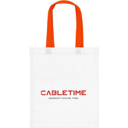 Cabletime τσάντα 33.5x38.5cm, λευκή - (CT-BAG)