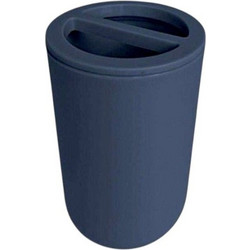 Θήκες οδοντόβουρτσας πλαστικές σε σετ 5Χ - Blue - 21716