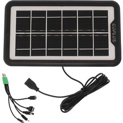 Ηλιακός Φορτιστής Συσκευών 3W με σύνδεση USB GDPlus GD-10Xx